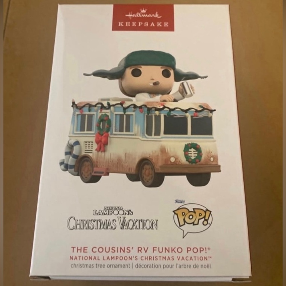 Hallmark Ornament National Lampoon's Christmas Vacation The Cousins RV Funko Pop